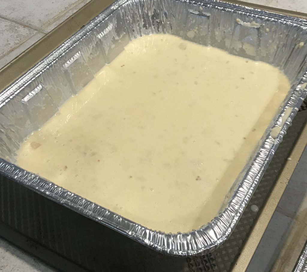 Custard for bread pudding